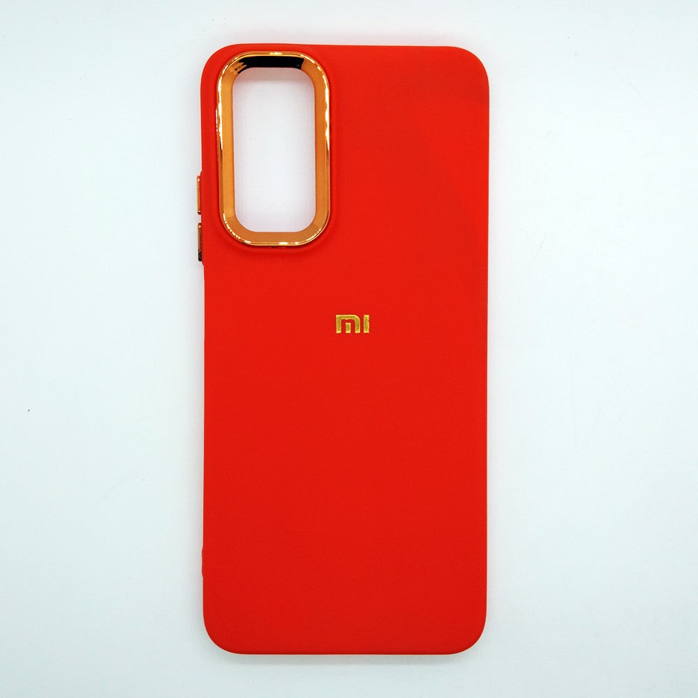 Gold Camera Protection Back Cover for Redmi Note 11