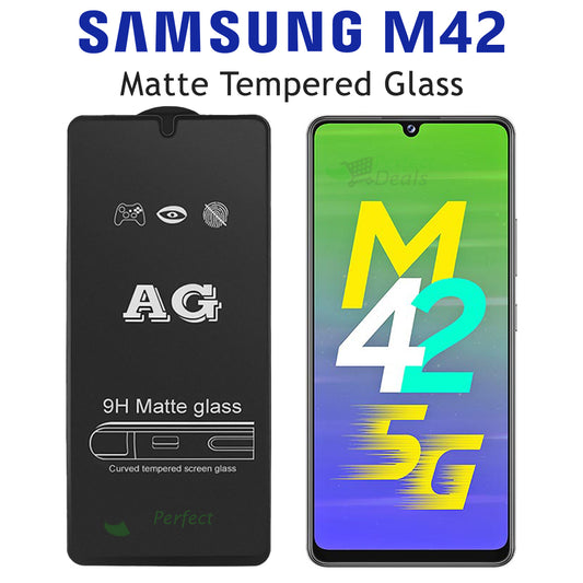 Matte Tempered Glass Screen Protector for Samsung Galaxy M42
