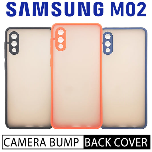 Camera lens Protection Gingle TPU Back cover for Samsung M02
