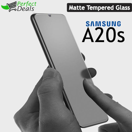 Matte Tempered Glass Screen Protector for Samsung Galaxy A20s