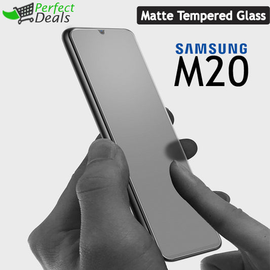 Matte Tempered Glass Screen Protector for Samsung Galaxy M20