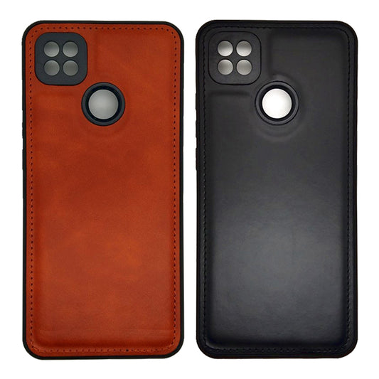 Luxury Leather Case Protection Phone Case Back Cover for Redmi 9C