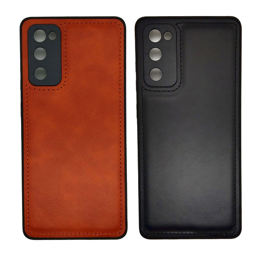 Luxury Leather Case Protection Phone Case Back Cover for Samsung S20 FE