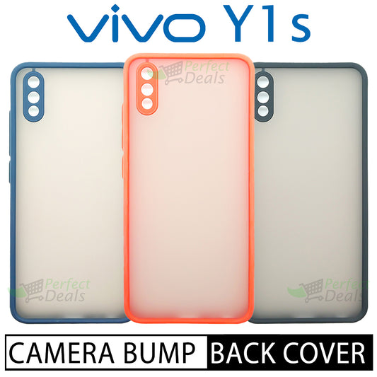 Camera lens Protection Gingle TPU Back cover for Vivo Y1s