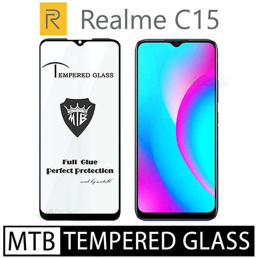MTB Screen Protector Tempered Glass for Realme C15