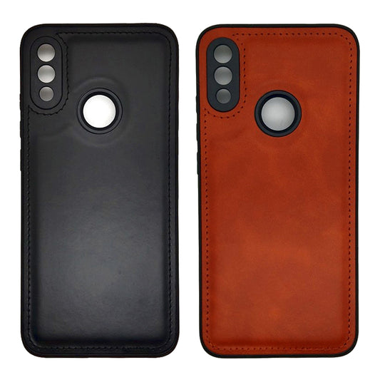 Luxury Leather Case Protection Phone Case Back Cover for Redmi Note 7