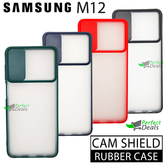 Camera Protection Slide PC+TPU case for Samsung M12