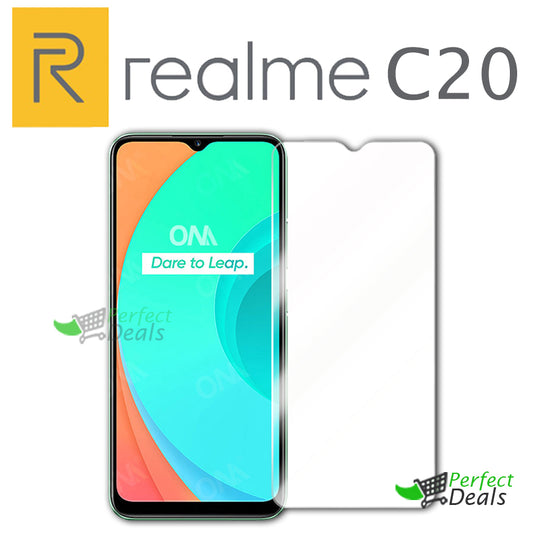 9H Clear Screen Protector Tempered Glass for Realme C20