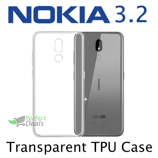 Transparent Clear Slim Case for New Nokia 3.2