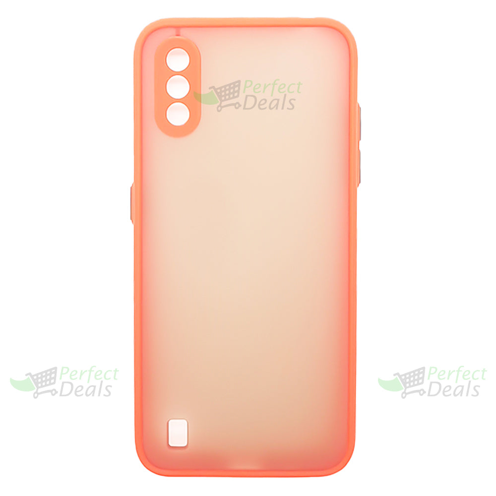 Camera lens Protection Gingle TPU Back cover for Samsung A01