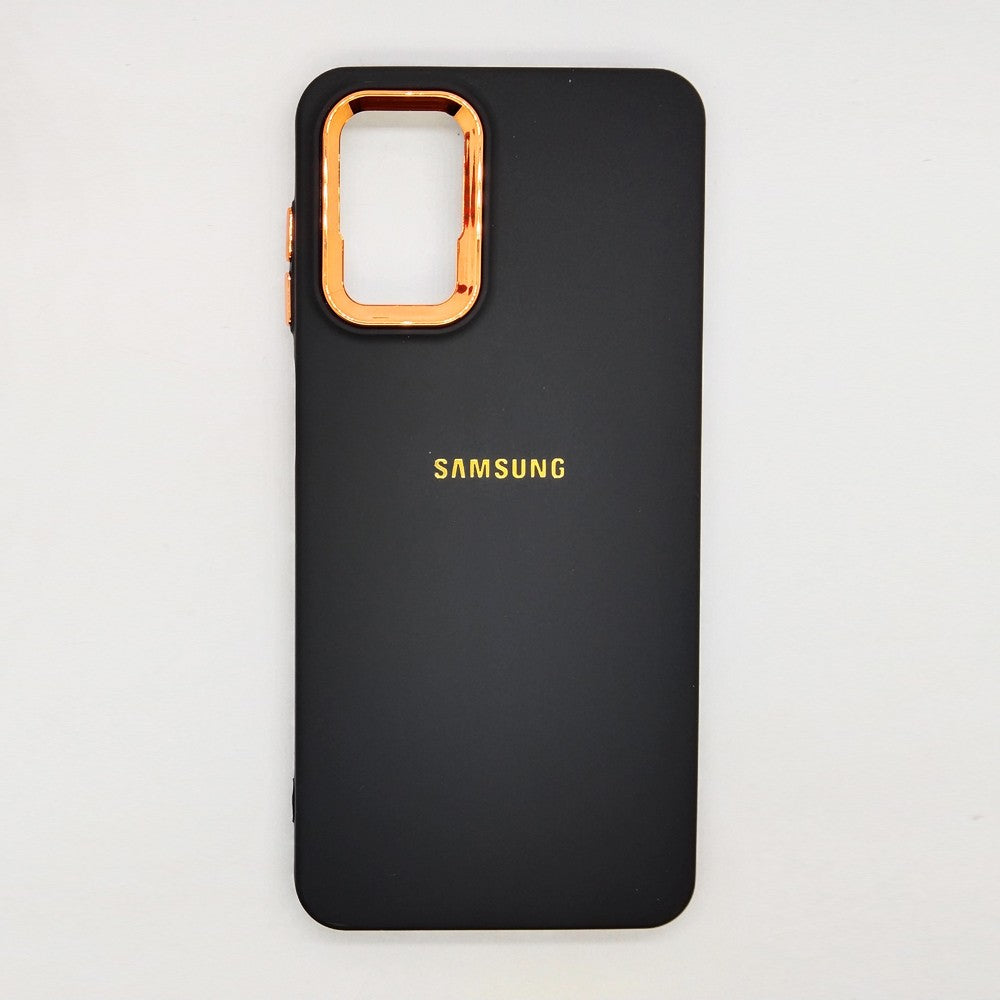Gold Camera Protection Back Cover for Samsung A12
