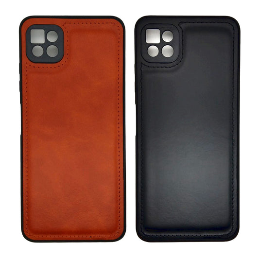 Luxury Leather Case Protection Phone Case Back Cover for Samsung A22 5G