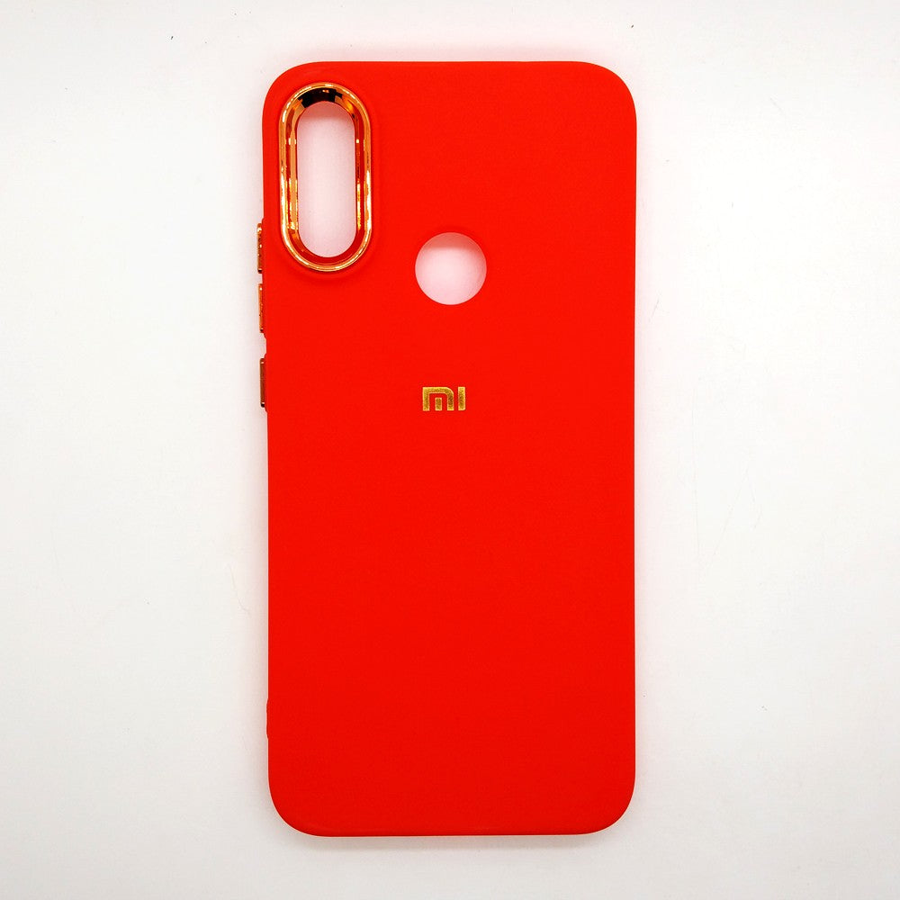 Gold Camera Protection Back Cover for Redmi Note 7