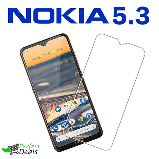 9H Clear Screen Protector Tempered Glass for Nokia 5.3