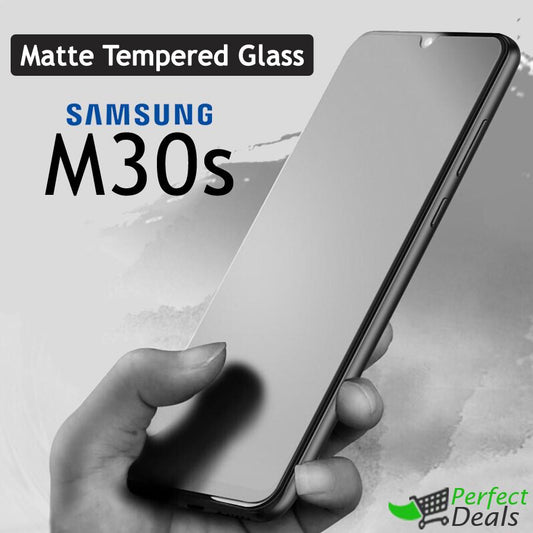 Matte Tempered Glass Screen Protector for Samsung Galaxy M30s