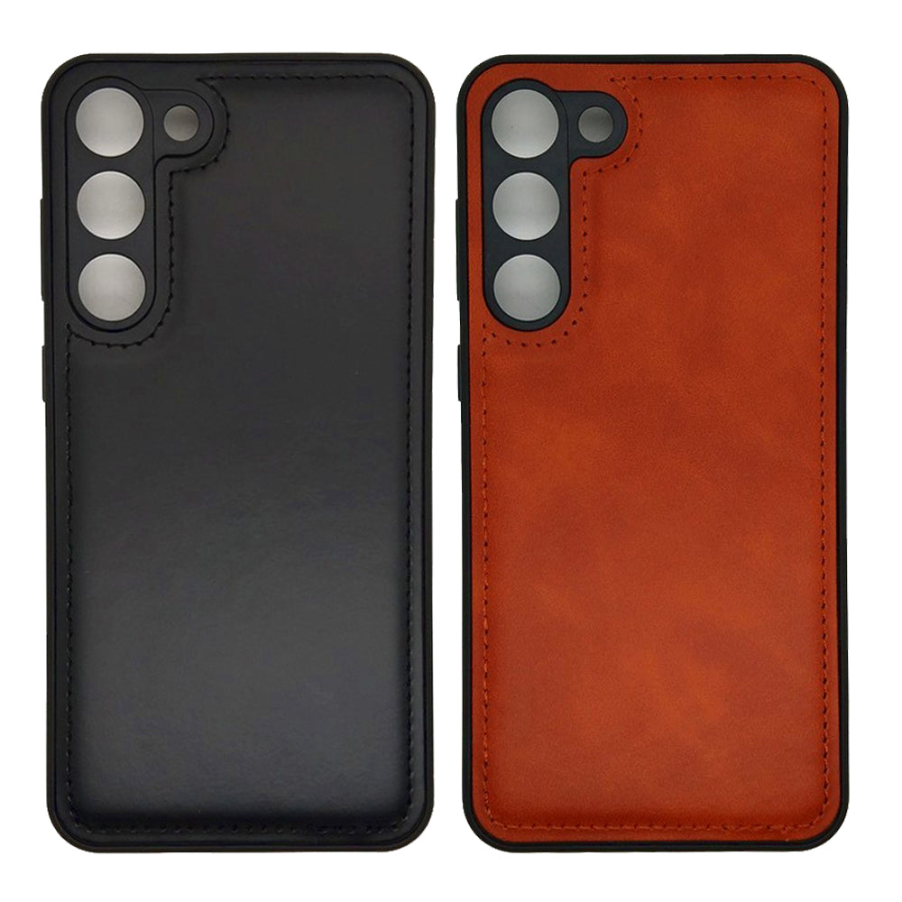 Luxury Leather Case Protection Phone Case Back Cover for Samsung S23 Plus