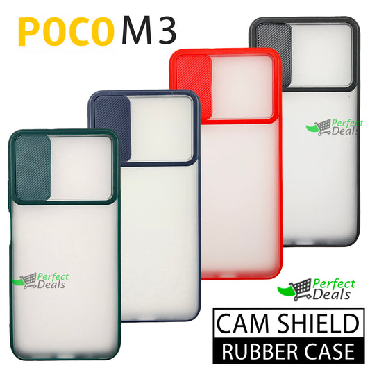 Camera Protection Slide PC+TPU case for Mi POCO M3