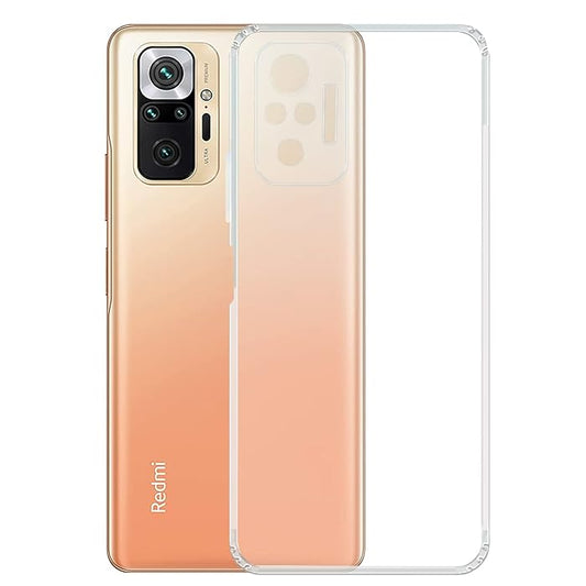 Transparent Clear Slim Case for New Redmi Note 10 Pro