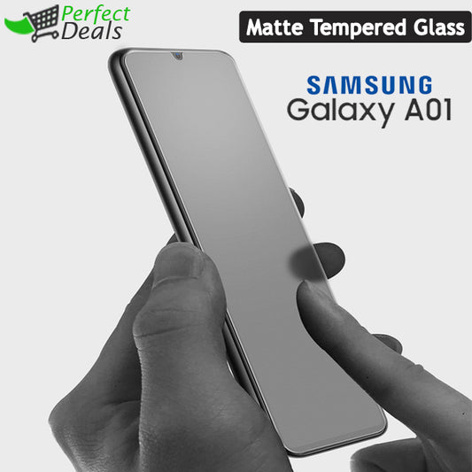 Matte Tempered Glass Screen Protector for Samsung Galaxy A01