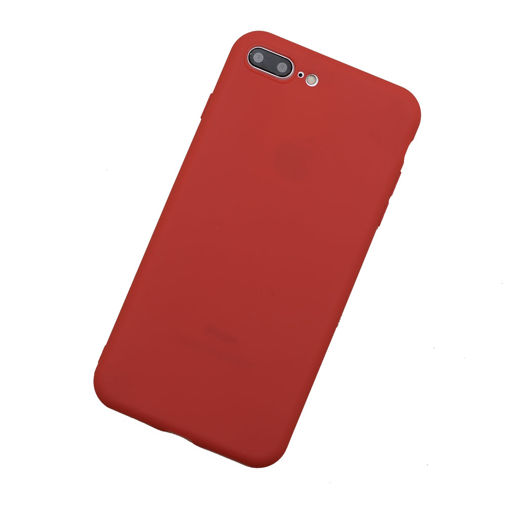 Slim Rubber fit back cover for iPhone 8 Plus