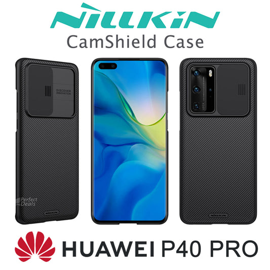 NILLKIN camera Protection Cam Shield Case PC Back Slide cover For Huawei P40 Pro