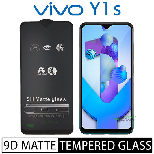 Matte Tempered Glass Screen Protector for Vivo Y1s