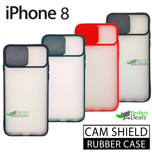 Camera Protection Slide PC+TPU case for apple iPhone 8