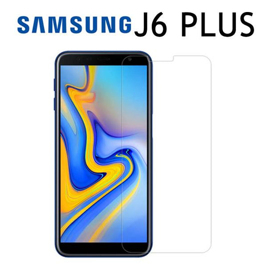 9H Clear Screen Protector Tempered Glass for Samsung Galaxy J6 Plus