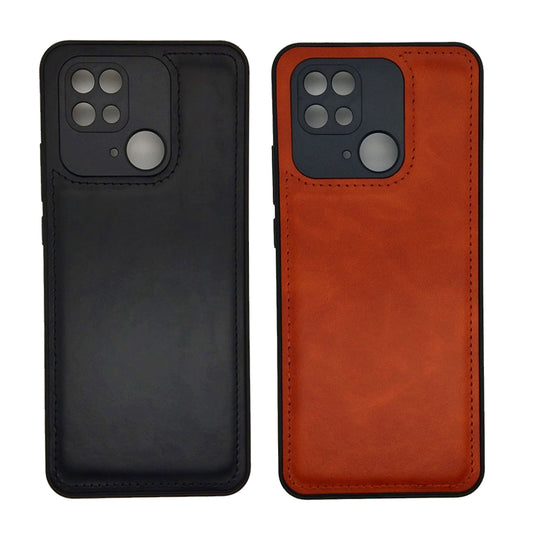 Luxury Leather Case Protection Phone Case Back Cover for Redmi 10C