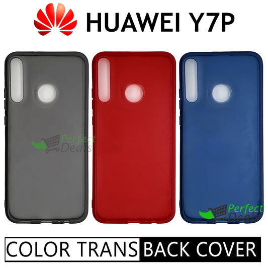 Semi Transparent TPU Case for Huawei Y7p