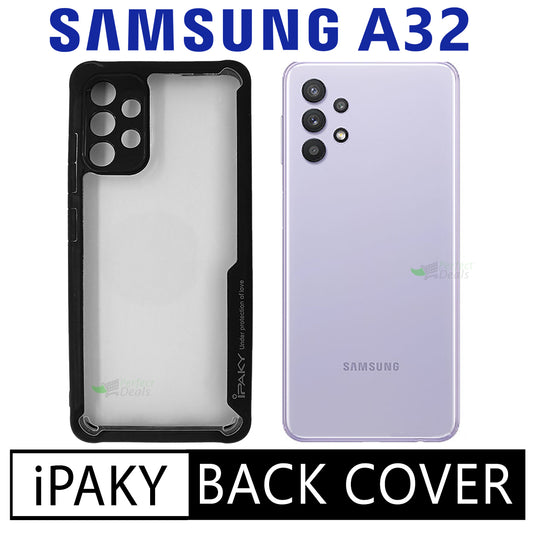 iPaky Shock Proof Back Cover for Samsung A32 4G