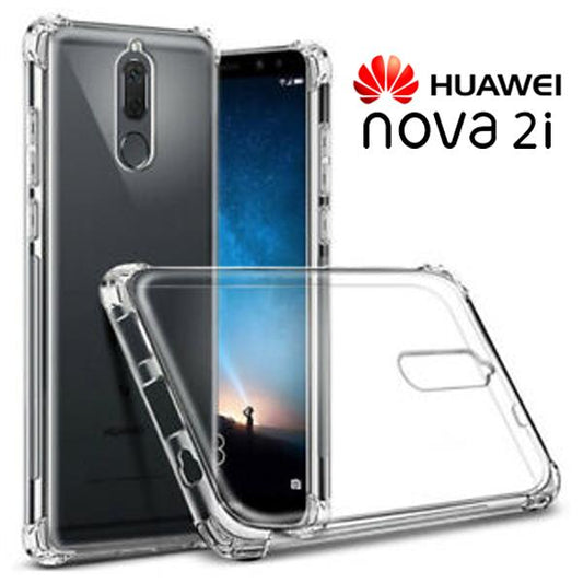 AntiShock Clear Back Cover Soft Silicone TPU Bumper case for Huawei Nova2i