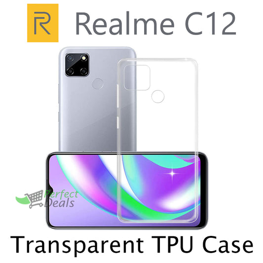 Transparent Clear Slim Case for New Realme C12
