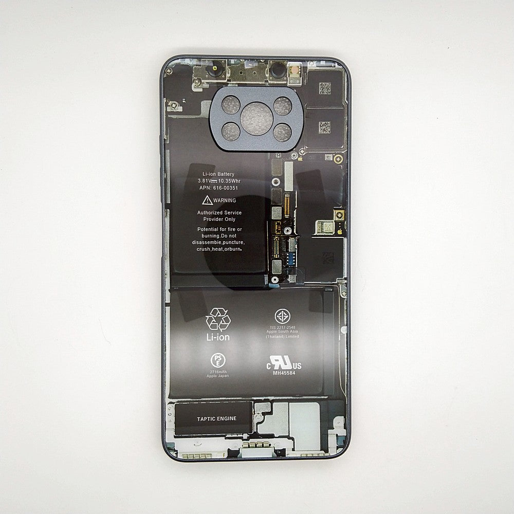New Circuit Board Full Camera Lens Protective Hard Case For Xiaomi Mi