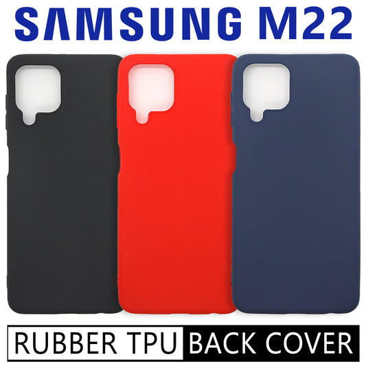 Slim Rubber fit back cover for Samsung M22