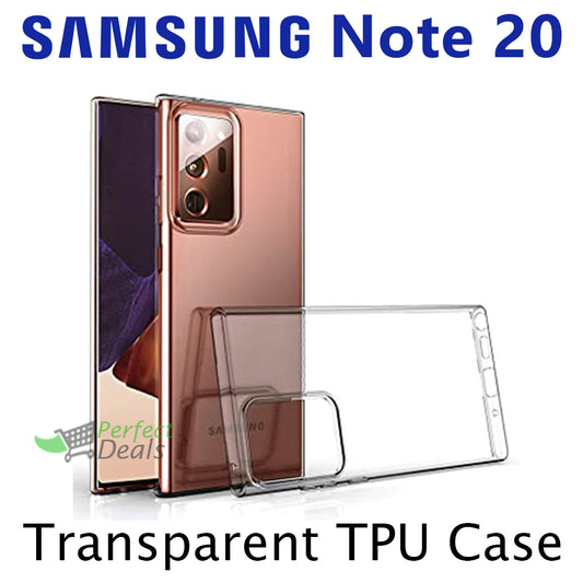 Transparent Clear Slim Case for Samsung Note 20