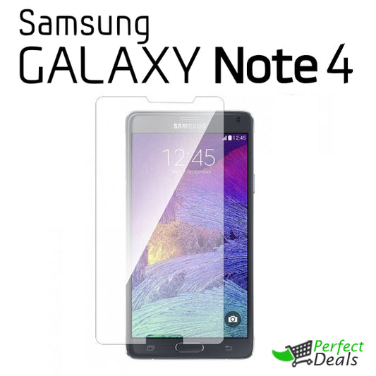 9H Clear Screen Protector Tempered Glass for Samsung Galaxy Note 4