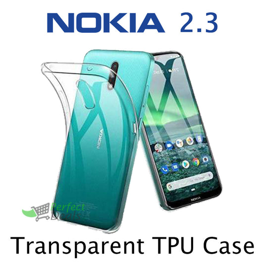 Transparent Clear Slim Case for New Nokia 2.3
