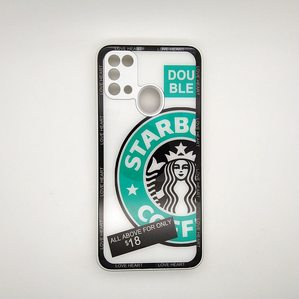 M31 Starbucks Series High Quality Perfect Cover Full Lens Protective Transparent TPU Case For Samsung M31