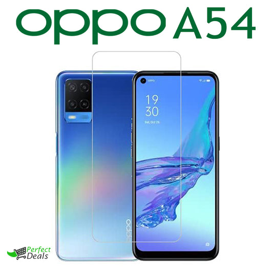 9H Clear Screen Protector Tempered Glass for OPPO A54