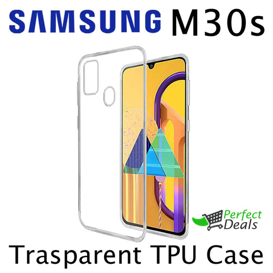 Transparent Clear Slim Case for Samsung M30s