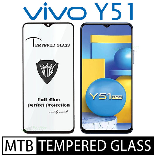 MTB Screen Protector Tempered Glass for Vivo Y51 2021