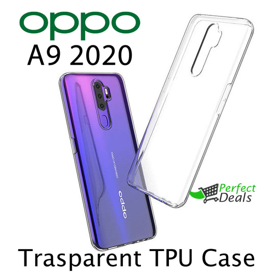 Transparent Clear Slim Case for OPPO A9 2020
