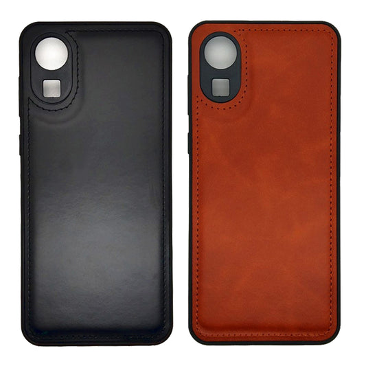 Luxury Leather Case Protection Phone Case Back Cover for Samsung A03 Core