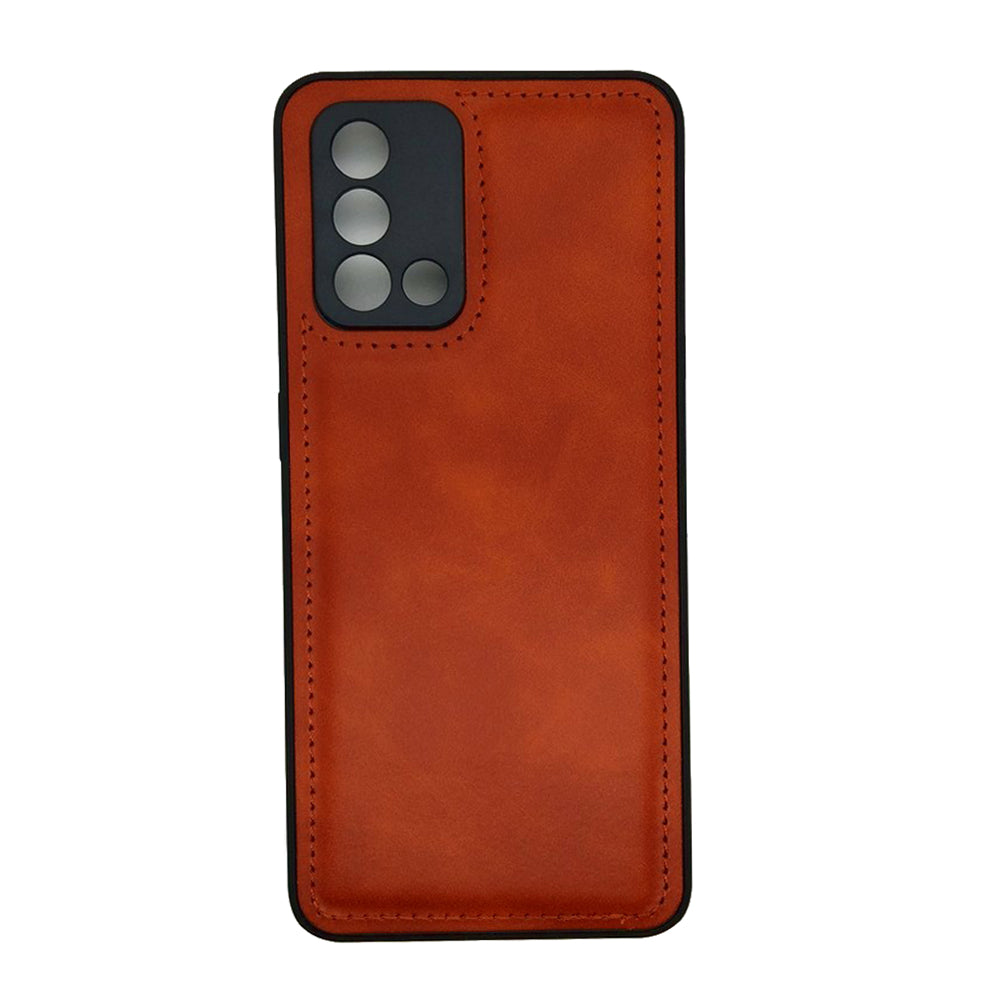 Luxury Leather Case Protection Phone Case Back Cover for OPPO A74 4G