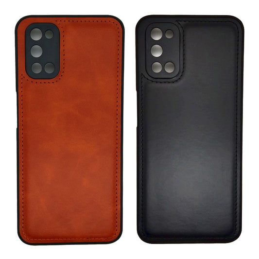 Luxury Leather Case Protection Phone Case Back Cover for OPPO A52
