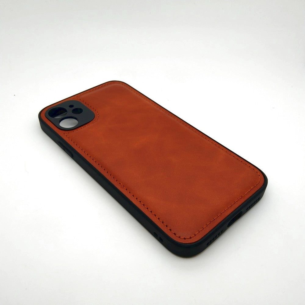 Luxury Leather Case Protection Phone Case Back Cover for apple iPhone 11