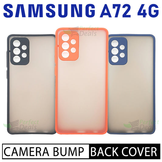 Camera lens Protection Gingle TPU Back cover for Samsung A72 4G