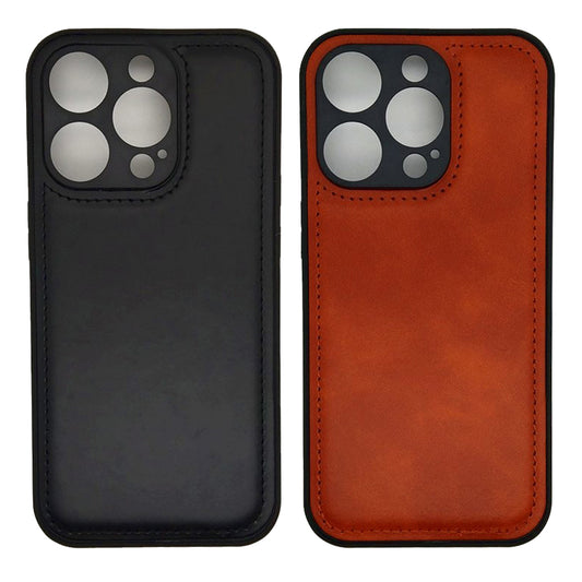 Luxury Leather Case Protection Phone Case Back Cover for apple iPhone 14 Pro