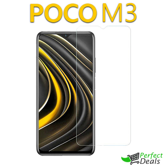 9H Clear Screen Protector Tempered Glass for Xiaomi Mi POCO M3